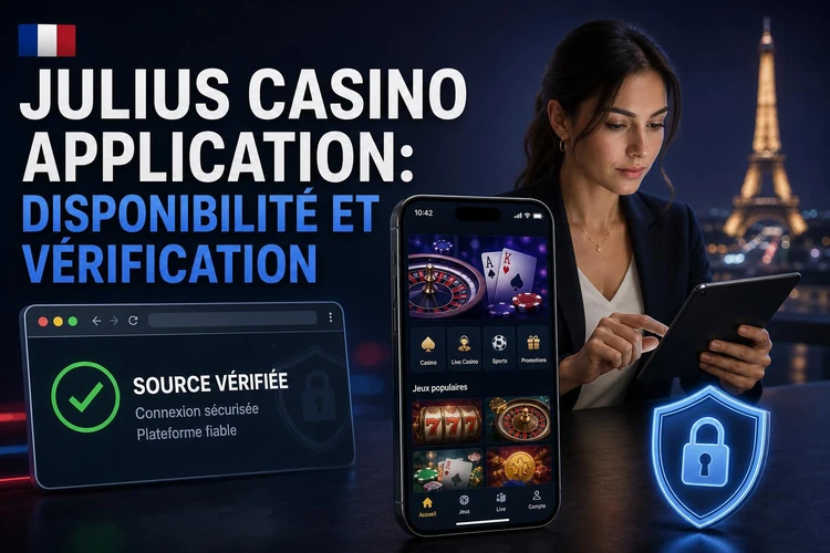 Julius Casino Application: disponibilité et vérification