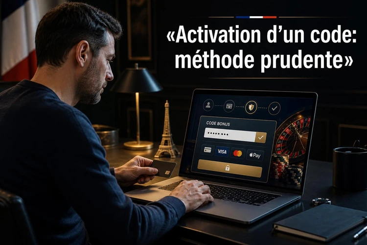Activation d’un code: méthode prudente