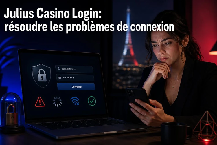 Julius Casino Login: résoudre les problèmes de connexion